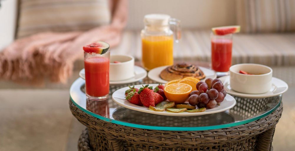 Aurelia - Villa C - Healthy snacks served at the villa